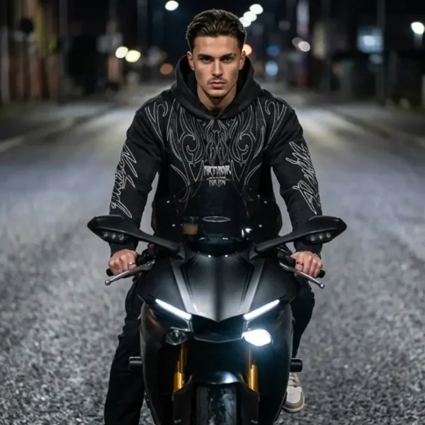 Nocturnal Racing Hoodie Dark
